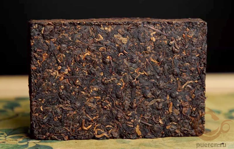 Мэнку Сянь Хэ Лао Чжуань, шу пуэр, 400 гр, 2009 г. Мэнку Сянь Хэ Лао Чжуань, шу пуэр, 400 гр, 2009 г.