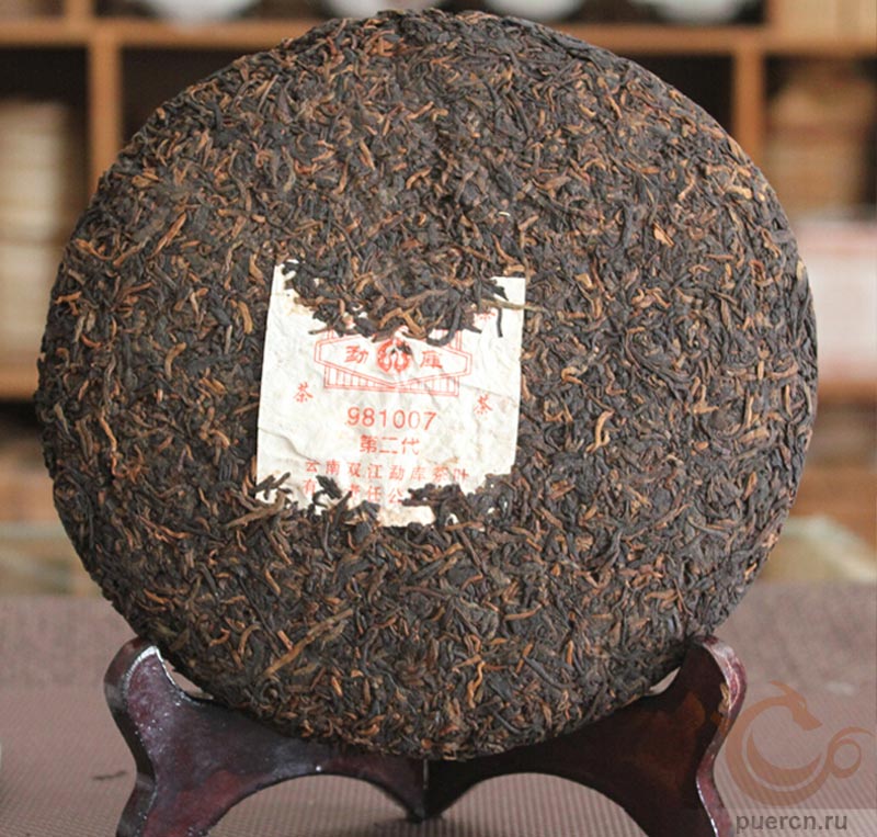 Мэнку 981007, шу пуэр, 2009 г. Мэнку 981007, шу пуэр, 2009 г.