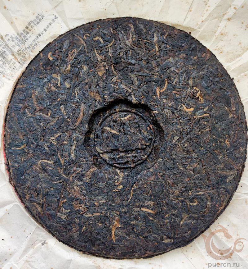 Ту Линь Цяому Цзинпинь, шэн пуэр, 357 гр, 2010 г. - чайный блин Ту Линь Цяому Цзинпинь, шэн пуэр, 357 гр, 2010 г. - чайный блин